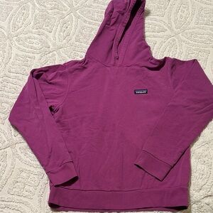 Patagonia Organic Cotton Women's Magenta Pullover Hoodie